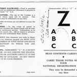Gloucestershire (H.G.) "Z" A.A. Gunners regulations Gloucestershire (H.G.) "Z" A.A. Gunners regulations
