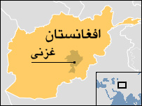 نقشه غزنی