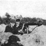 Me and my friend using our machine gun. Me and my friend using our machine gun.