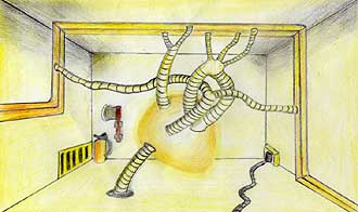 Engine Room of the Heart of Gold