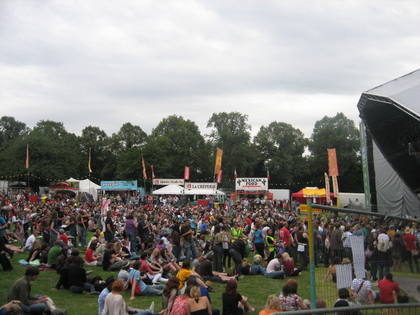 The main stage