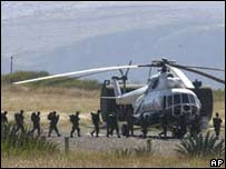 Militares peruanos