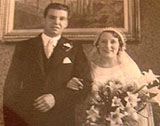 Marriage of Reginald and Ida Hall