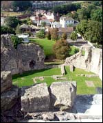 A great view of Conisbrough