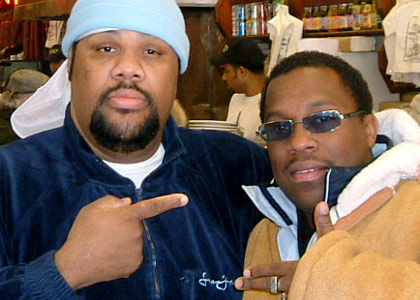Chris Goldfinger with Fatman Scoop