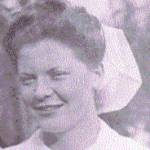 Mary Goodhand during the war Mary Goodhand during the war