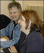 Anna Stephenson and Michael Warwick