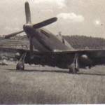 P51 Mustang of 260 Squadron at a landing field in Italy. P51 Mustang of 260 Squadron at a landing field in Italy.