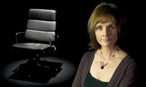 Mastermind chair and question master Betsan Powys
