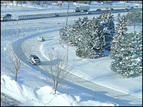 Neve em Toronto