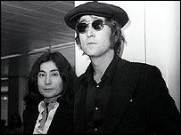 John Lennon com Yoko Ono