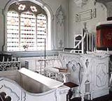 Image of Victorian interior of St John the Evangelist