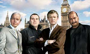 John Humphrys, Robin Brant, Jeremy Vine and John Pienaar