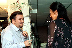 Ricky Gervais in The Office - The Christmas Party