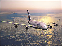 Avião da Airbus