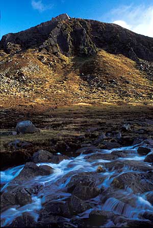 The Trassey River running below the Spellack Rocks