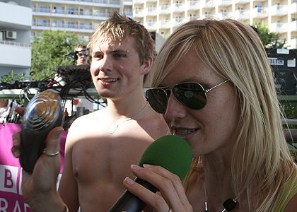 Live from BCM Square in Magaluf