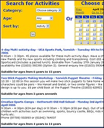 Image: detail from Info4families website