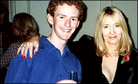 Pic: Chris Ranking with Harry Potter author JK Rowling.