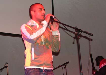 Adil presents