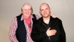 Phil Cunningham with Pat Kane.