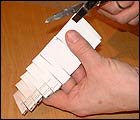 Picture: Cut across the folded edge