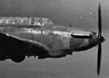 This photo of a Fairey Battle of 266 Squadron, Advanced Air Striking Force,  was taken from another Fairey on 20 September 1939