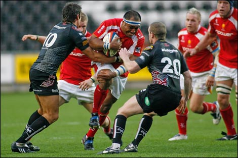 Aleki Letui - Ospreys v Warriors