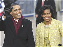 Barack Obama và vợ
