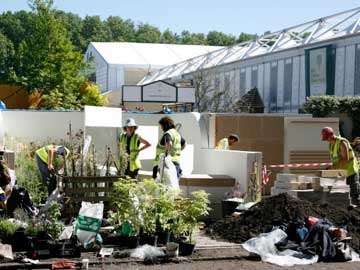 New Hall Garden at Chelsea Flower Show