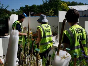 New Hall Garden at Chelsea Flower Show