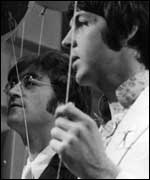 John Lennon and Paul McArtney