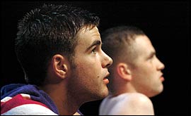 Peter McNicholl and James Marchant  - (photo by Douglas Robertson)