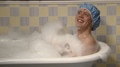 Nick in the bath