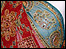 One of the saris in the competition