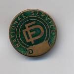 lapel badge.
