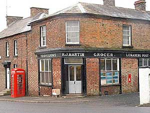Corner shop at Lenaderg, Banbridge.