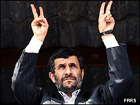 محمود احمدی نژاد در بوشهر
