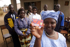 Opportunity International - smart card.