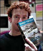 Picture: Chris Rankin reading The Chamber of Secrets.