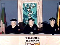 Membros do Eta anunciam cessar-fogo