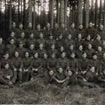 Fellow Prisoners and George Beck No.1 hut Niklasdorf Prison Camp 	Taken prior to departure for other employment. December 1941