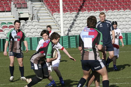 Matt Fincham in action