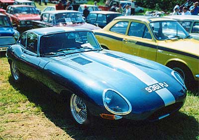 A superb example of an early E-Type Jaguar