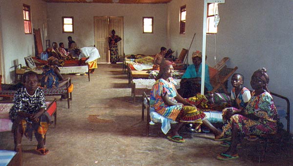 A view inside a Paediatric / Female Medical ward in the Hospital 