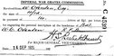 Receipt paid by my Grandfather to have extra letters engraved on his Son's memorial Receipt paid by my Grandfather to have extra letters engraved on his Son's memorial