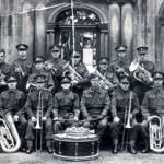 The home guard brass band at Chippenham Town Hall The home guard brass band at Chippenham Town Hall