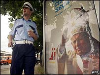Banja Luka'da bir polis