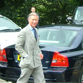 Boscastle Floods - Prince Charles' visit