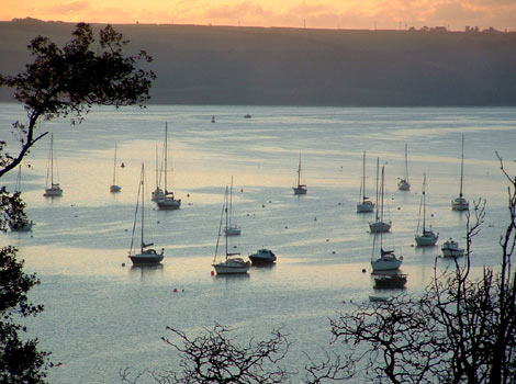 Mylor harbour